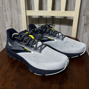 Brooks Athletic Shoes - Gray and Yellow